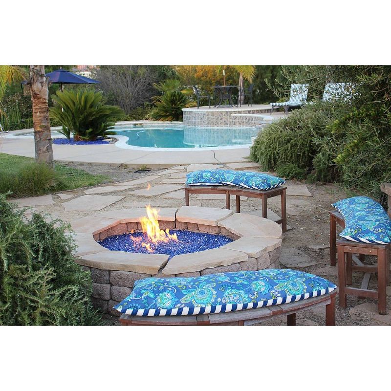 Reflective Fire Pit Fire Glass - North Blue - AZ Patio Heaters
