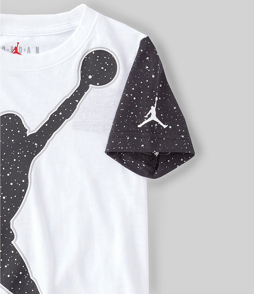 Jordan Little Boys 2T-7 Short-Sleeve Jumbo Jumpman Speckle Tee