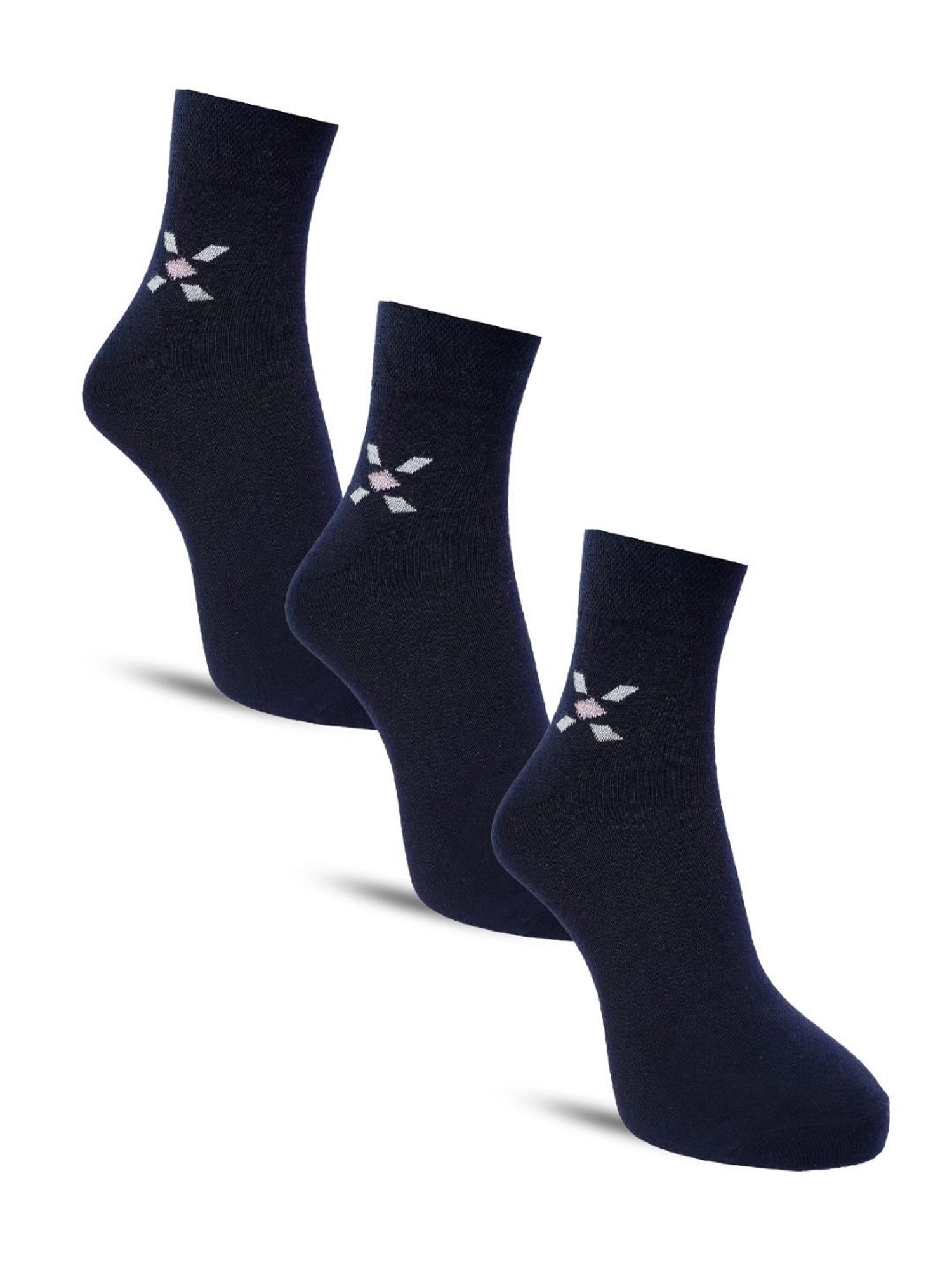 Dollar Socks For Mne's Formal Ankle Length In (Pack of 3)