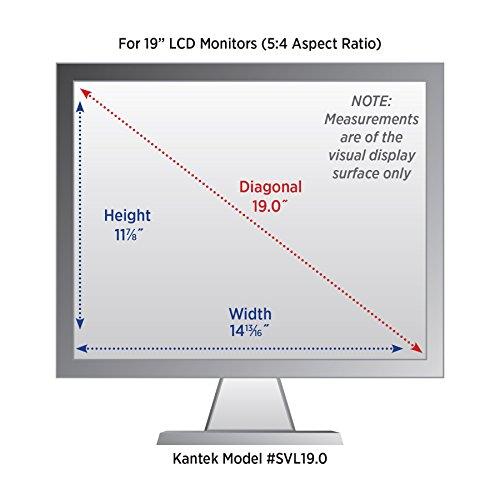 Kantek SVL19.0 Blackout Privacy Filter for 19-Inch LCD Monitors