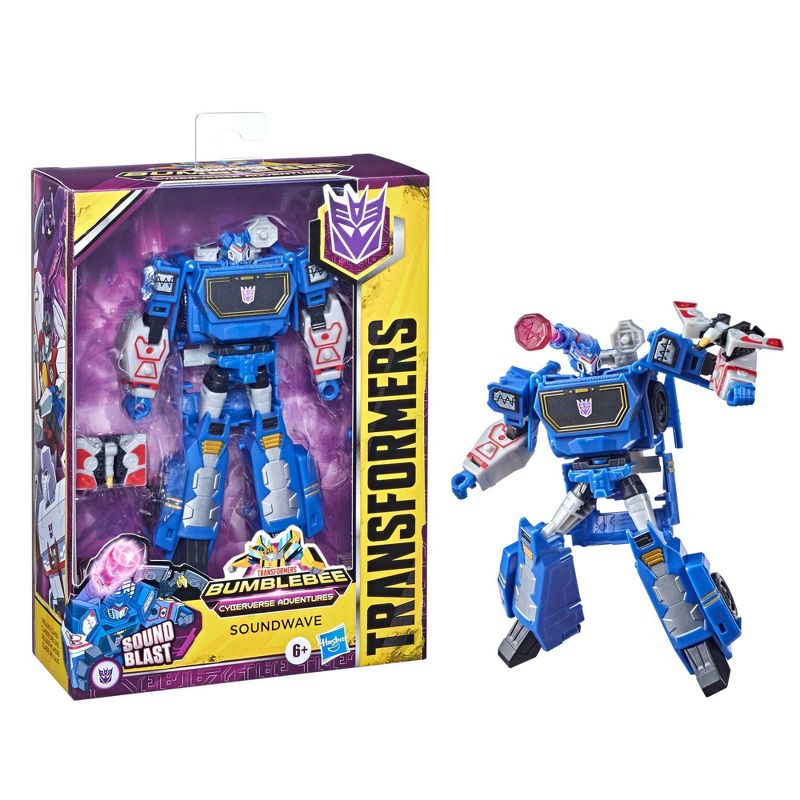 Transformers Bumblebee Cyberverse Adventures Toys Deluxe Soundwave