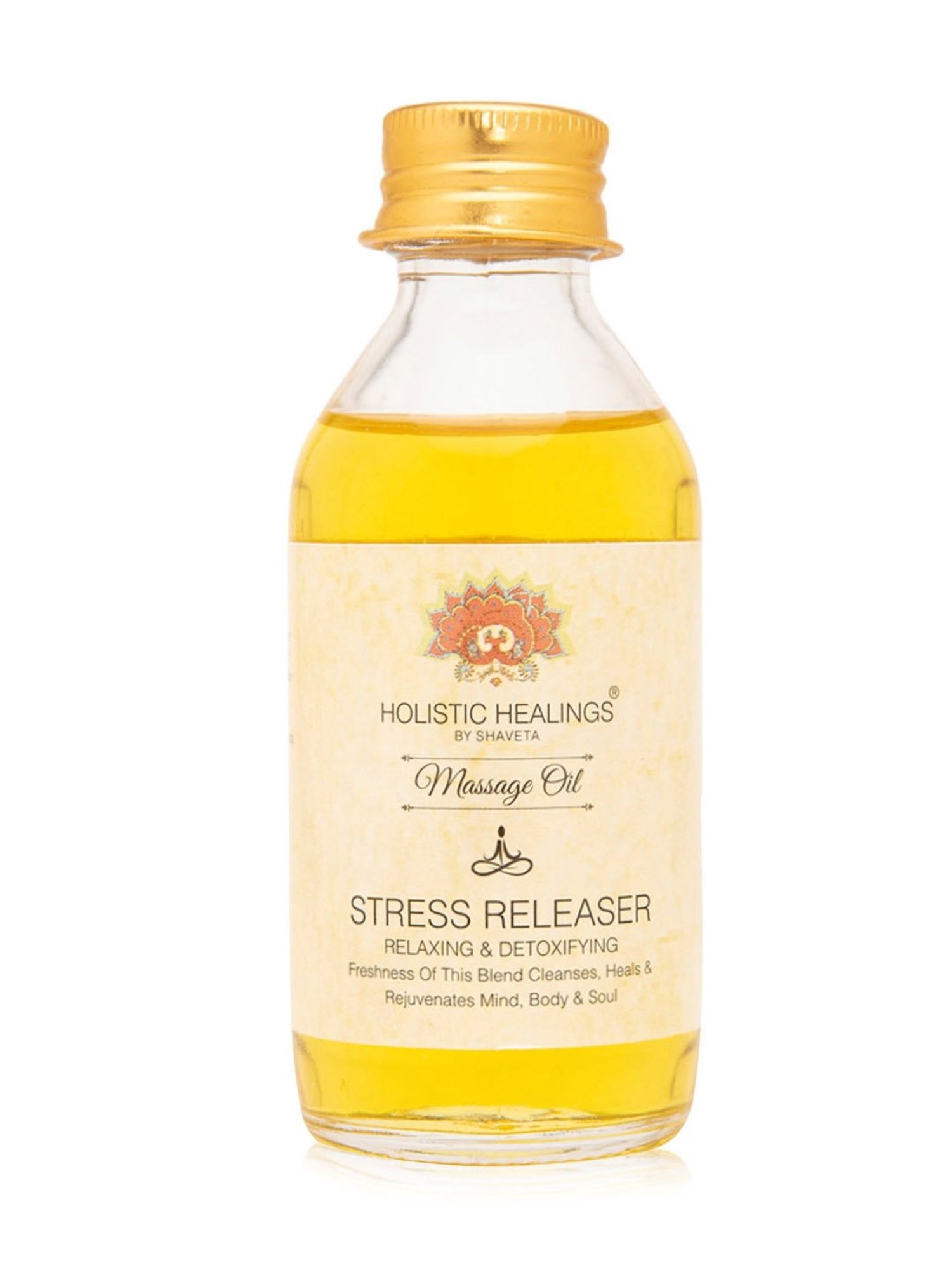 Holistic Healings By Shaveta Stress Releaser Massage Oil - 100 ml