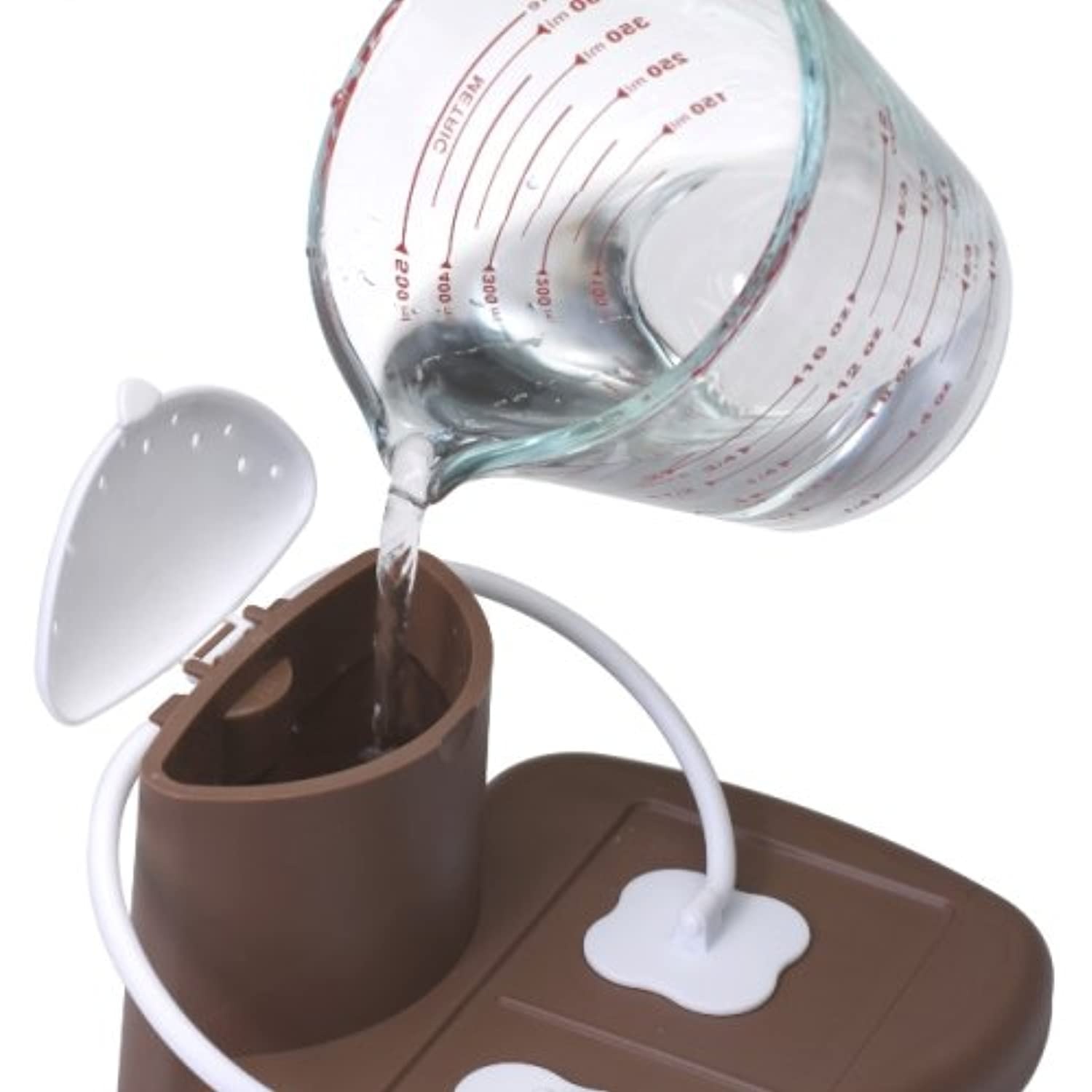 Progressive Prep Solutions PS-68BR Microwave Smores Maker, Brown/White