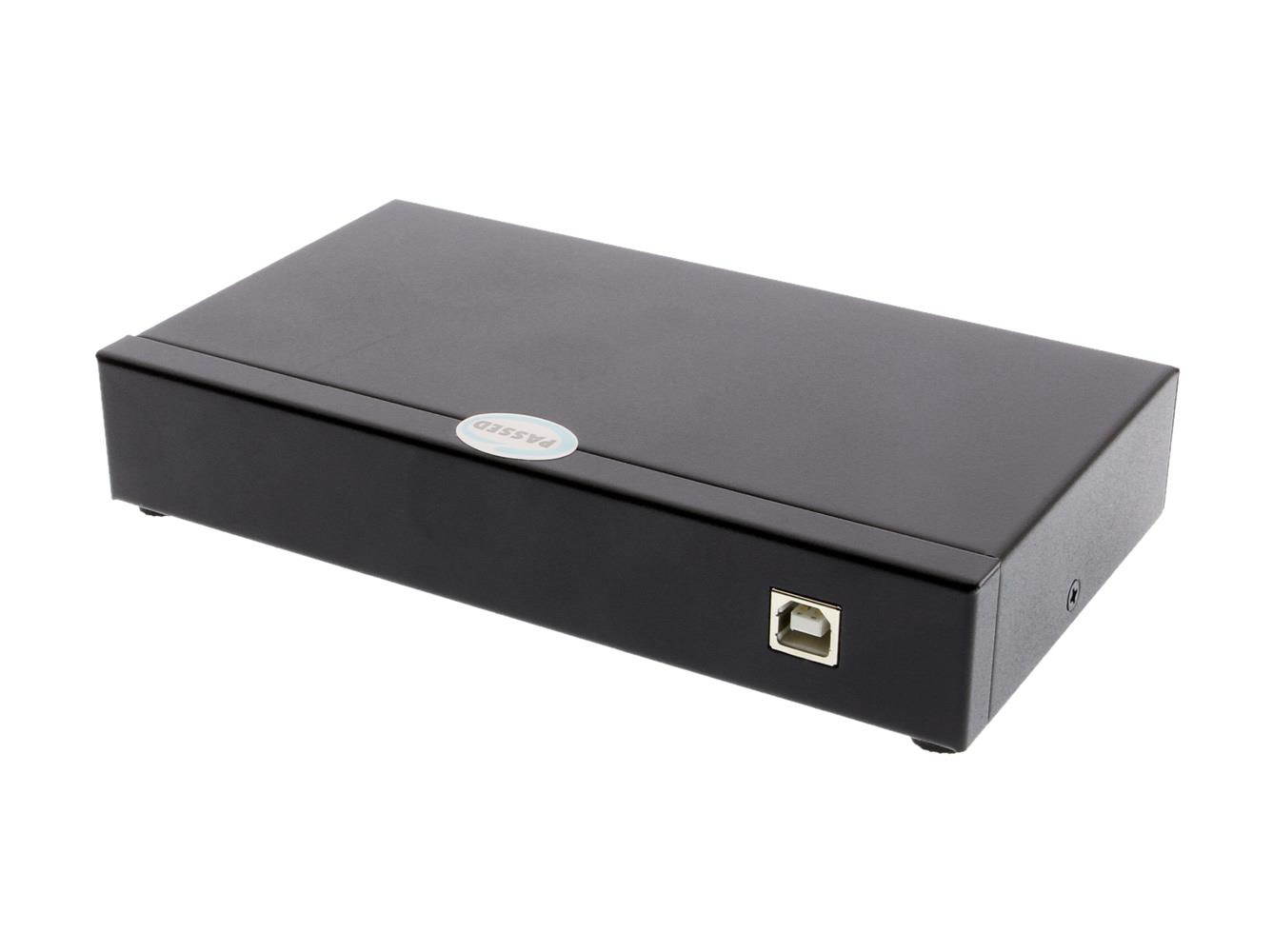 Coolgear Quad Port Serial DB-9 RS-232 Adapter Box