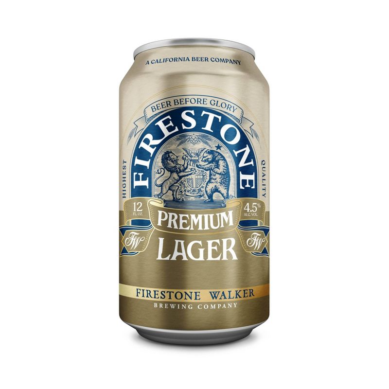 Firestone Walker Lager Beer - 6pk/12 fl oz Cans