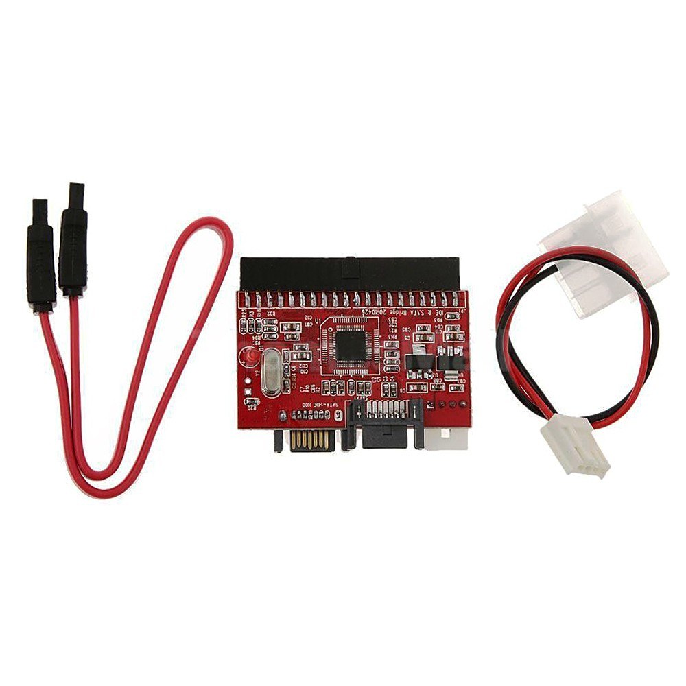 IDE to SATA SATA to IDE ATA ATAPI Serial HDD Mutual Converter Adapter W/ Cable