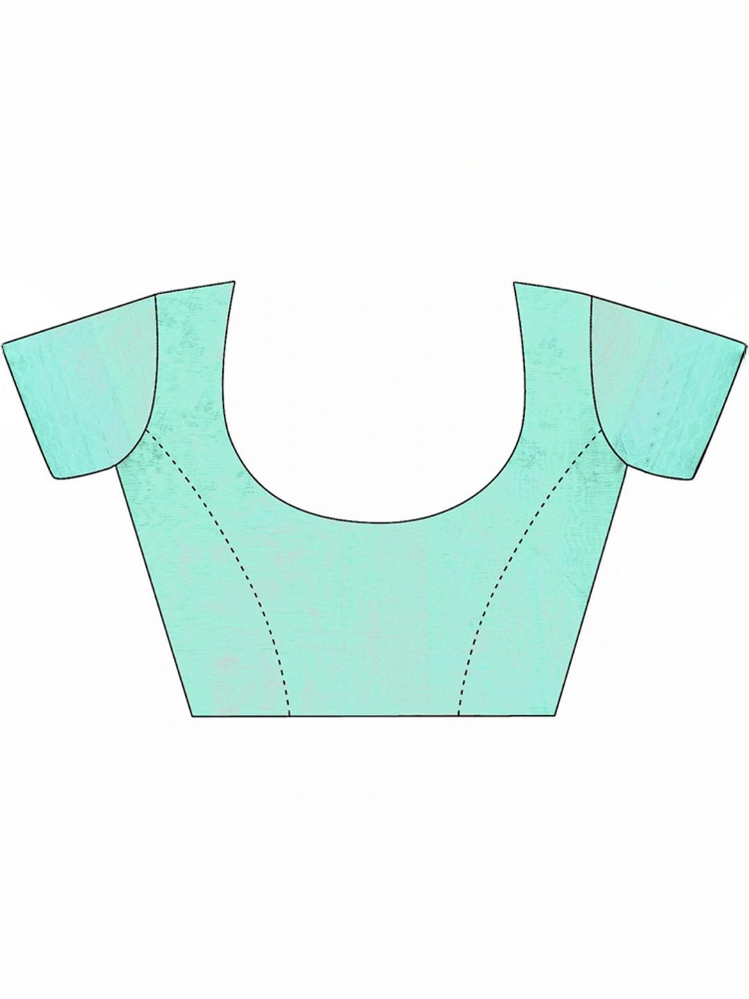 Unnati Silks Grey Cotton Printed Saree With Unstitched Blouse