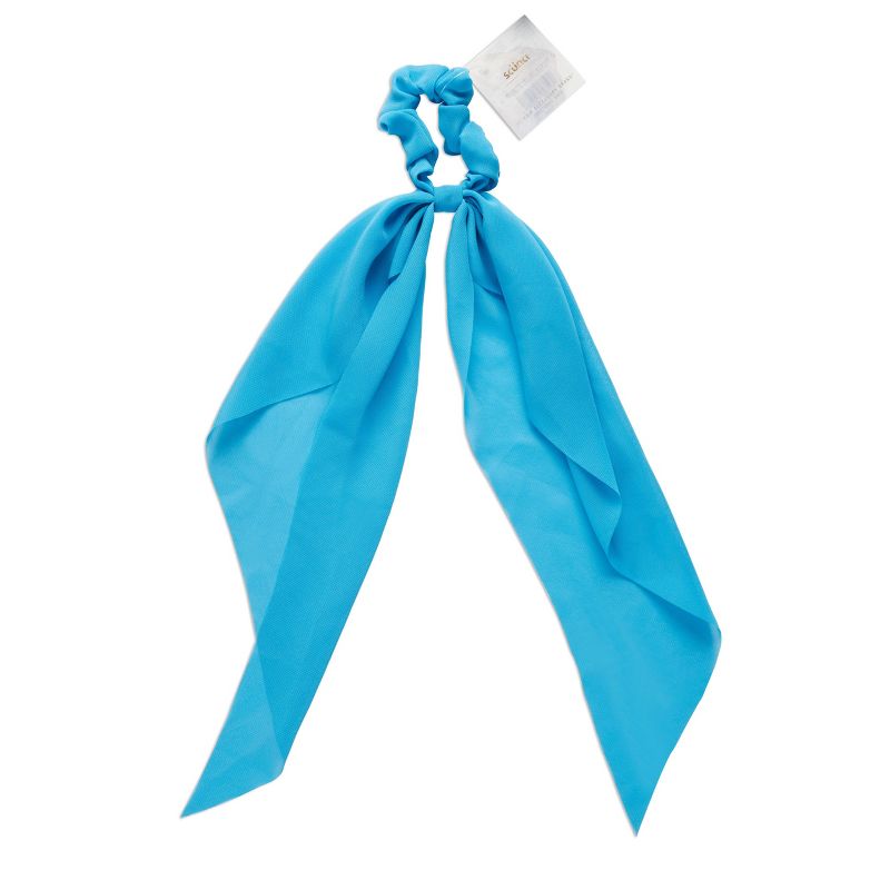 scunci Collection Scarf Scrunchie - Blue