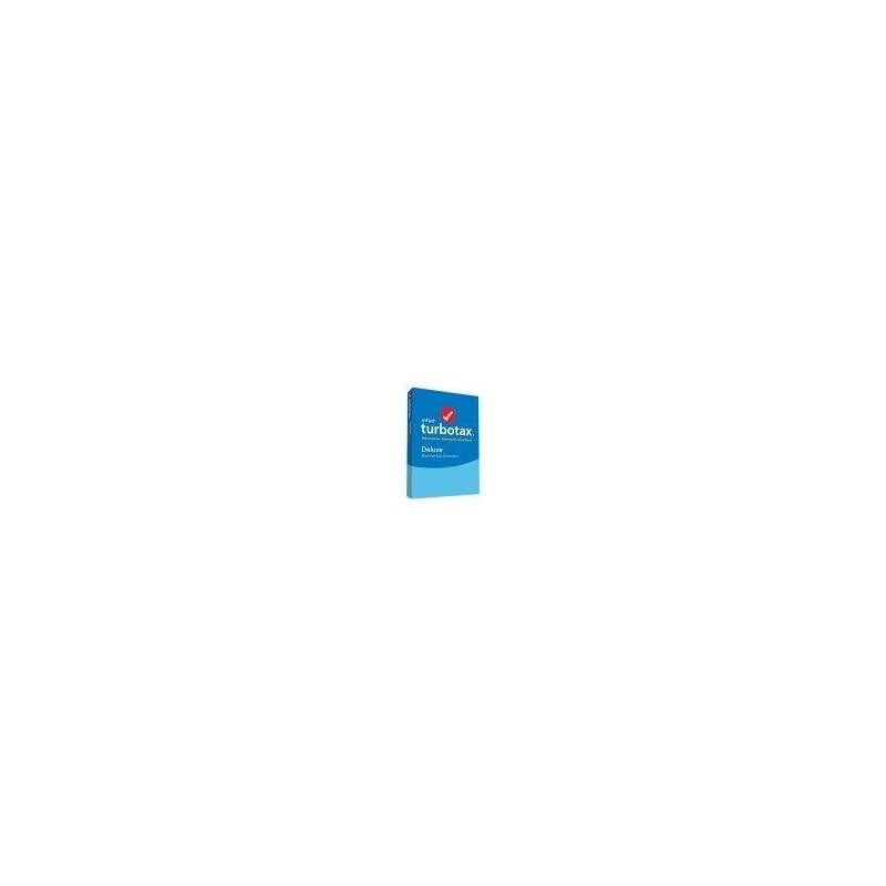 428970 Turbotax Deluxe Fed, State, E-File 2016, Old Version, for Pc/Mac, Traditional Disc