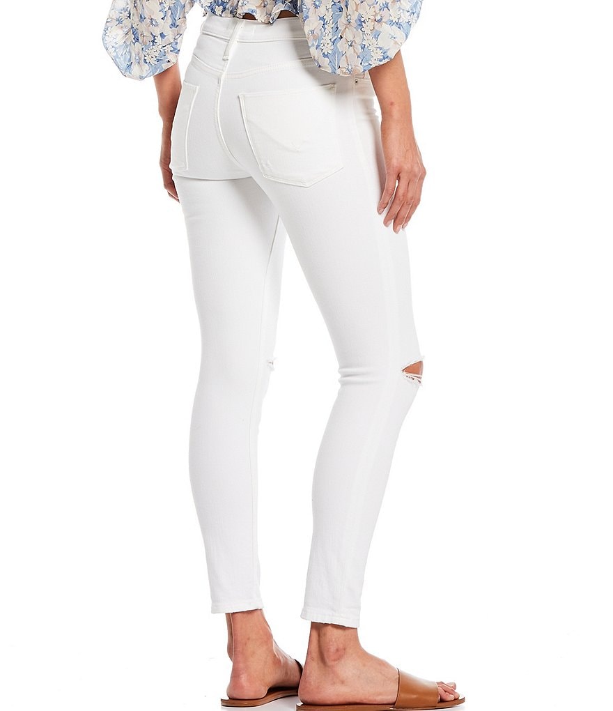Hudson Jeans Nico Super Skinny Crop Jeans