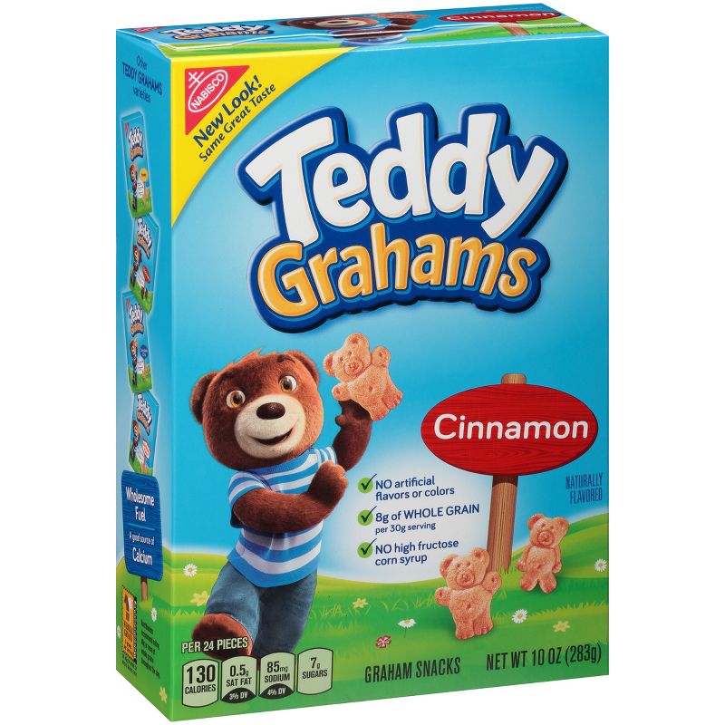 Teddy Grahams Cinnamon Graham Snacks - 10oz
