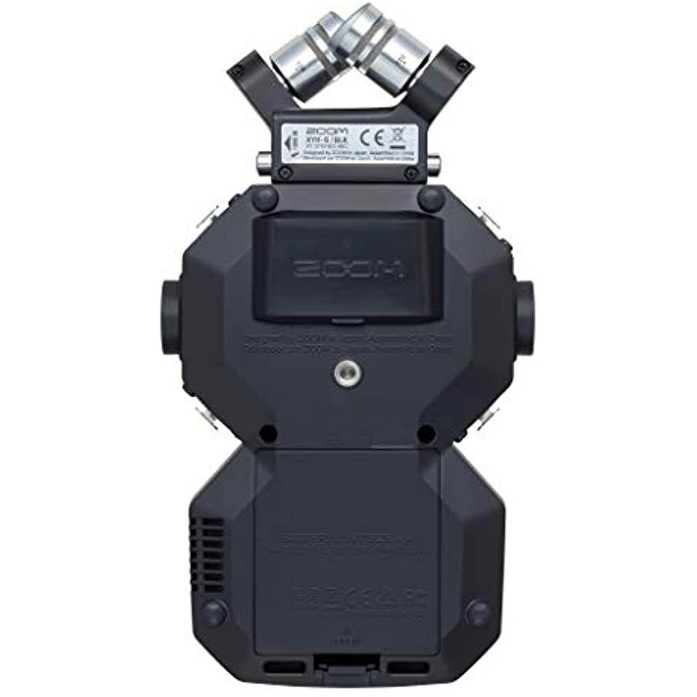 Zoom H8 12-Track Portable Recorder, Stereo Microphones, 6 Inputs, Touchscreen Interface, USB Audio Interface, Battery Powered, for Stereo/Multitrack Audio for Video, Podcasting, and Music