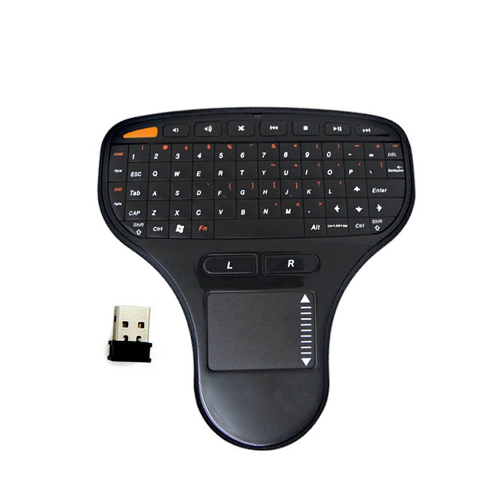N5903 2.4GHz RF Wireless Mini Multimedia Keyboard Keypad with Touchpad Remote Control for Android TV Box / Android MINI PC