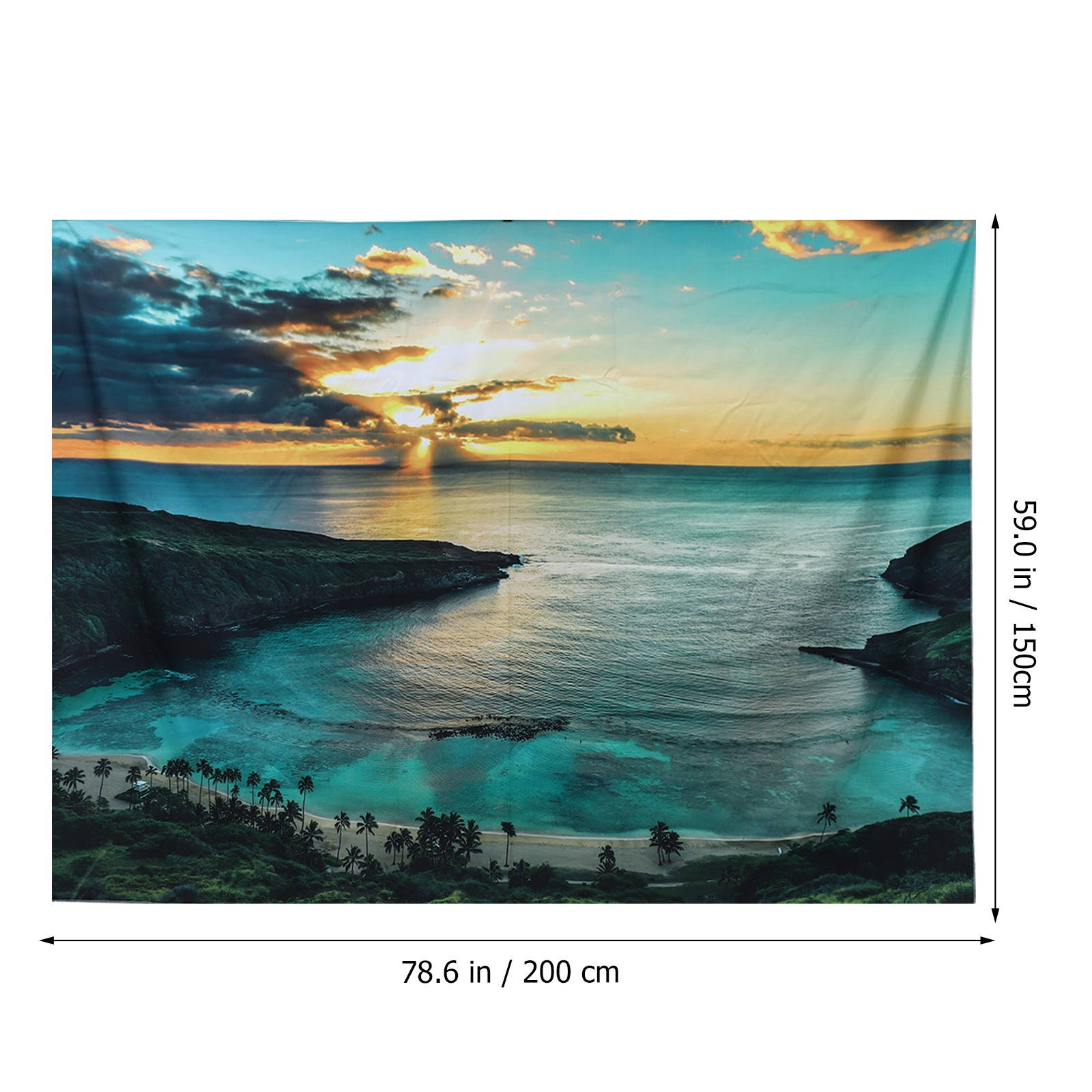 Wall Hanging Tapestry Photography Backdrop Beach Towel Household Wall Carpet