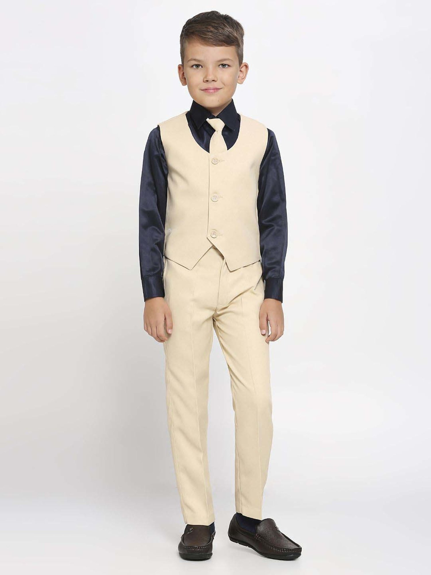 Blue Giraffe Kids Black & Pink Regular Fit Shirt Set