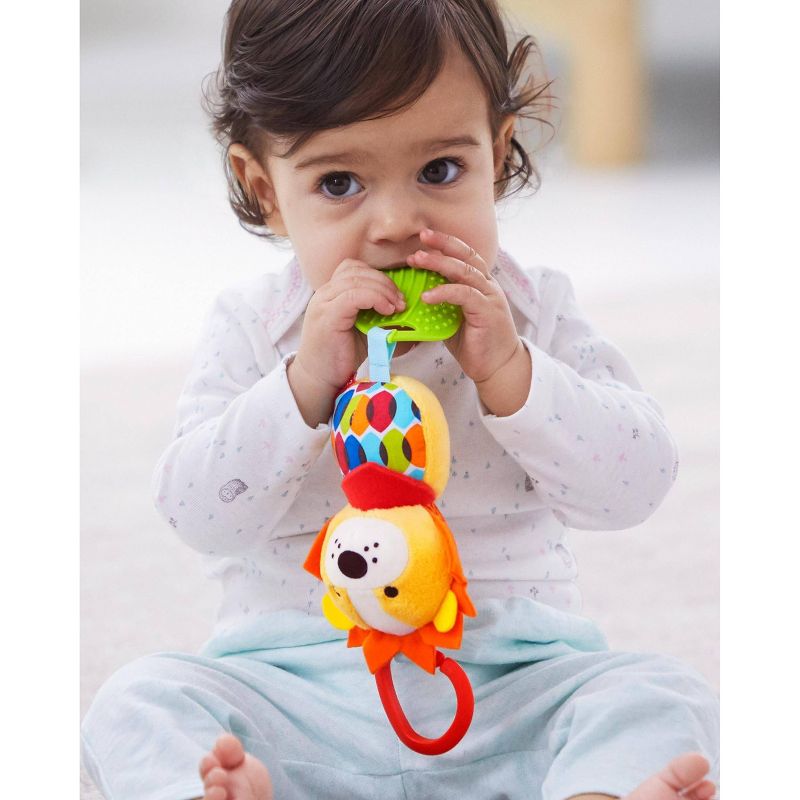 Skip Hop Bandana Buddies Chime & Teethe Toy - Lion