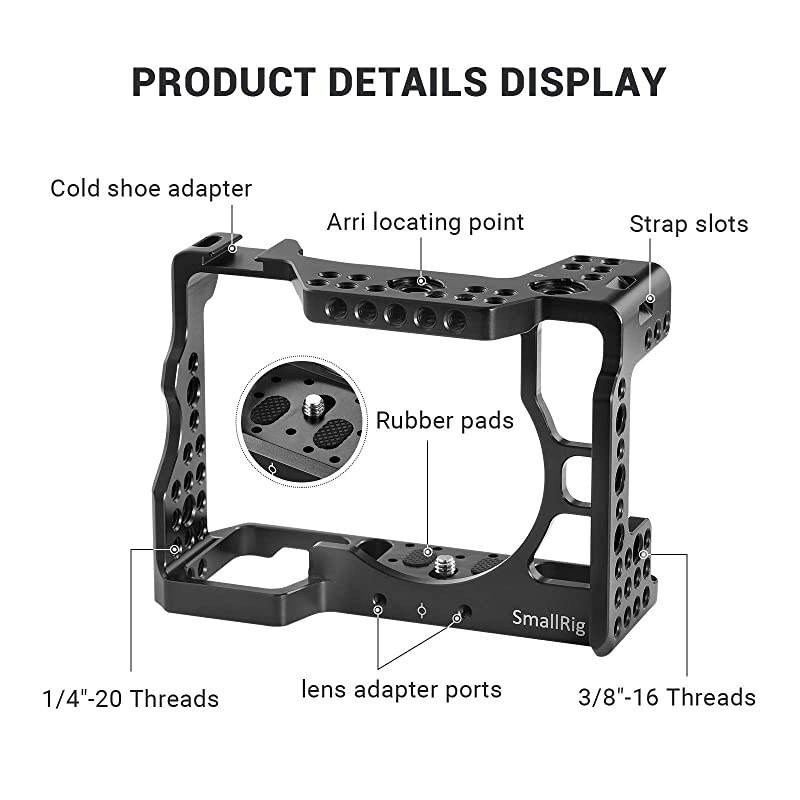 Update  A7RIII A7III Camera Cage for Sony A7RIII A7III Camera ILCE7RM3 A7R Mark III 2087