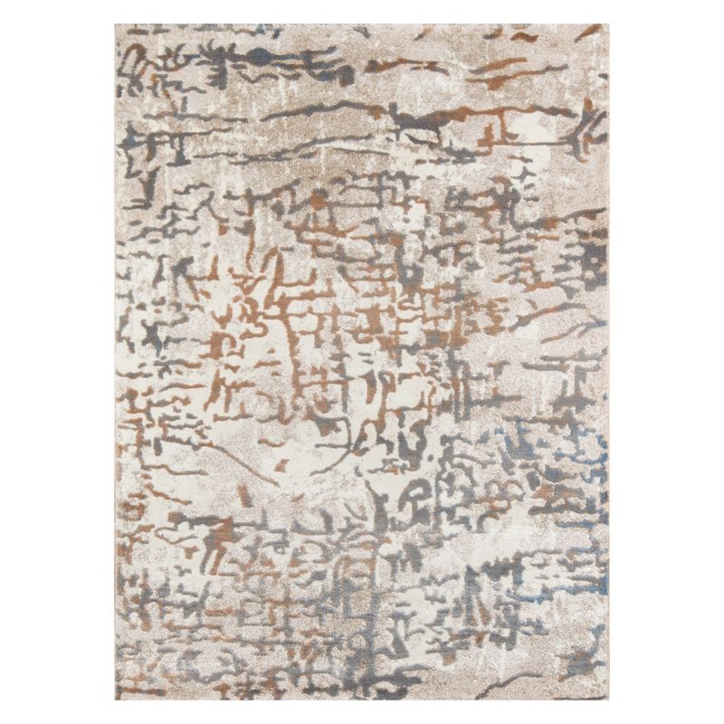 3'3"x5' Fleck Loomed Accent Rug Copper - Momeni