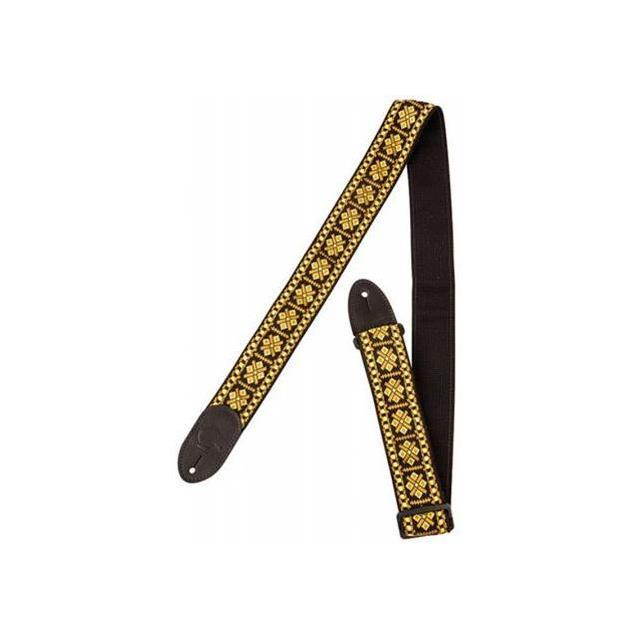 Gretsch G-Band Guitar Strap, Diamond Pattern with Black Ends #9220060103