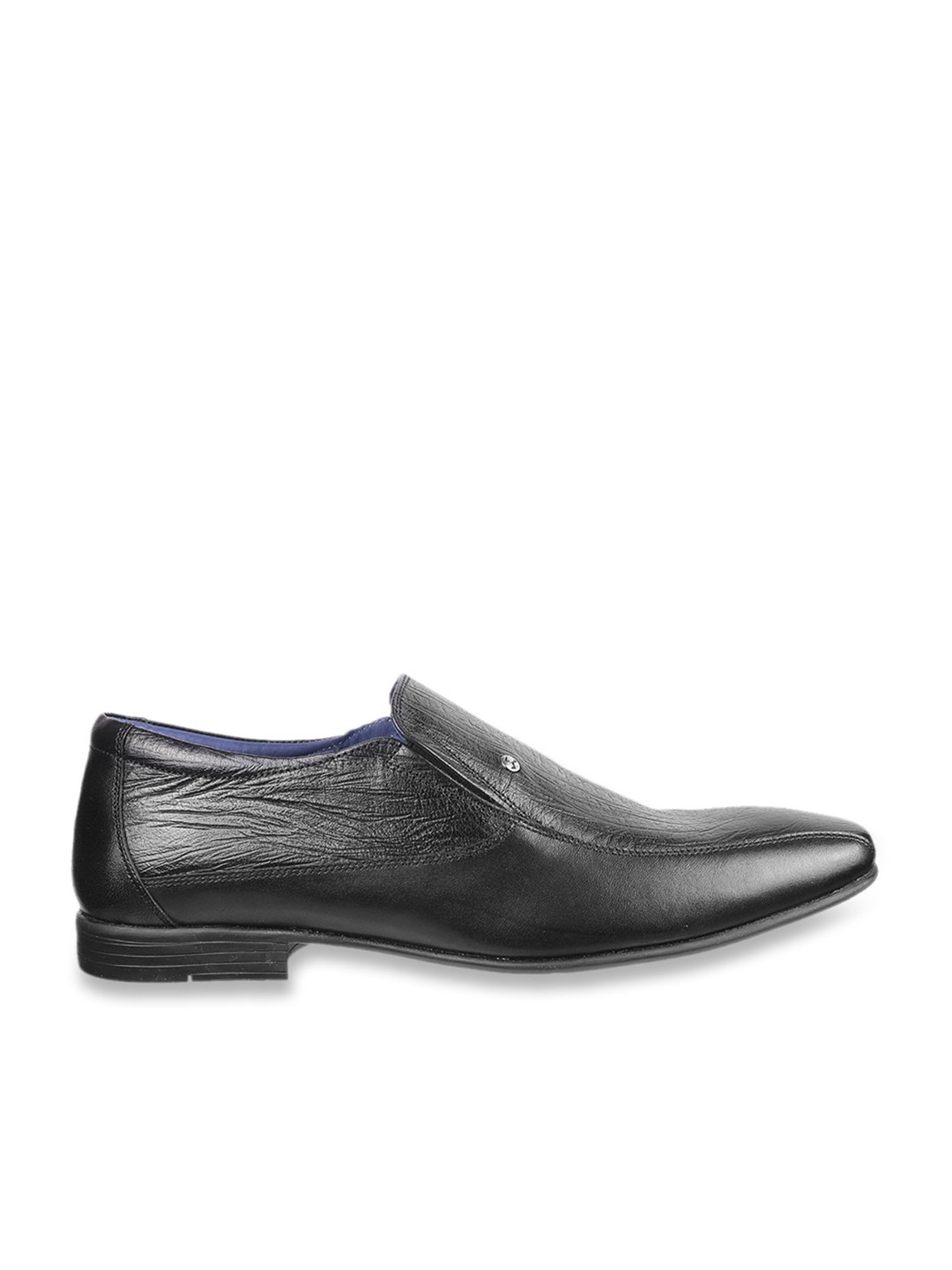 Mochi Men's Black Formal Loafers