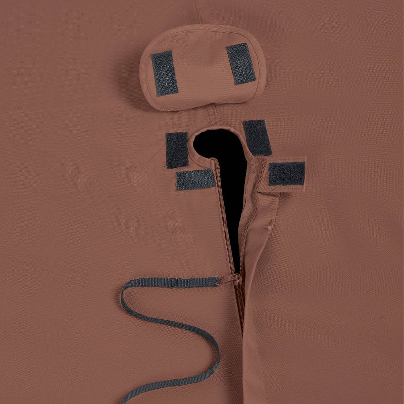 88" Ultimate Rectangular/Oval Table and Chair Set Cover with Umbrella Hole - Duck Covers