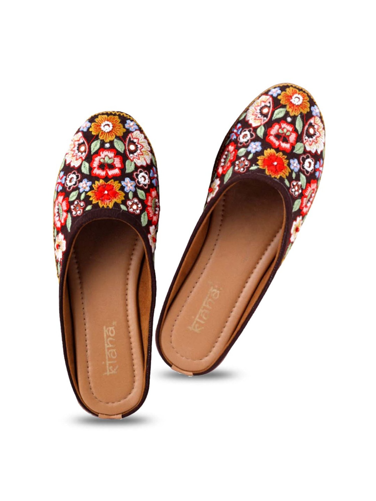 Kiana Women's Coffee Mule Shoes