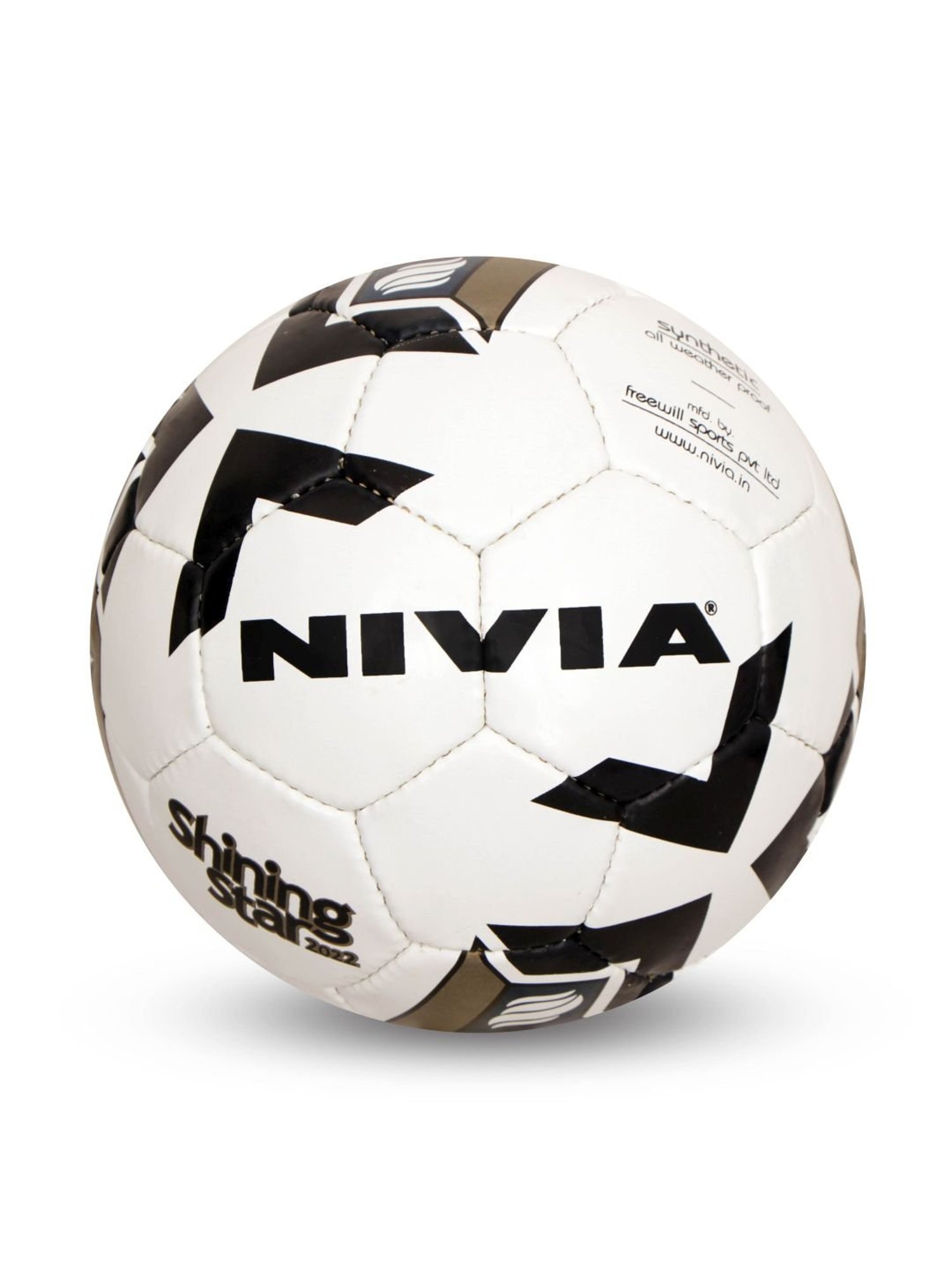 Nivia Shining Star Multicolored Football (Size-5)