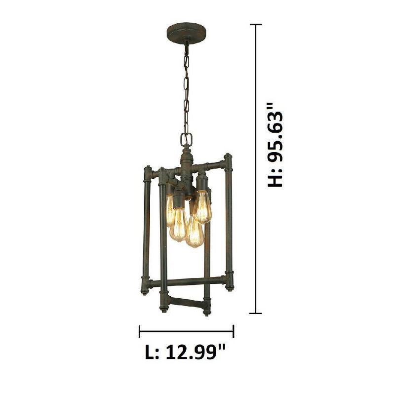 Wymer 4 Light Pendant Bronze - EGLO