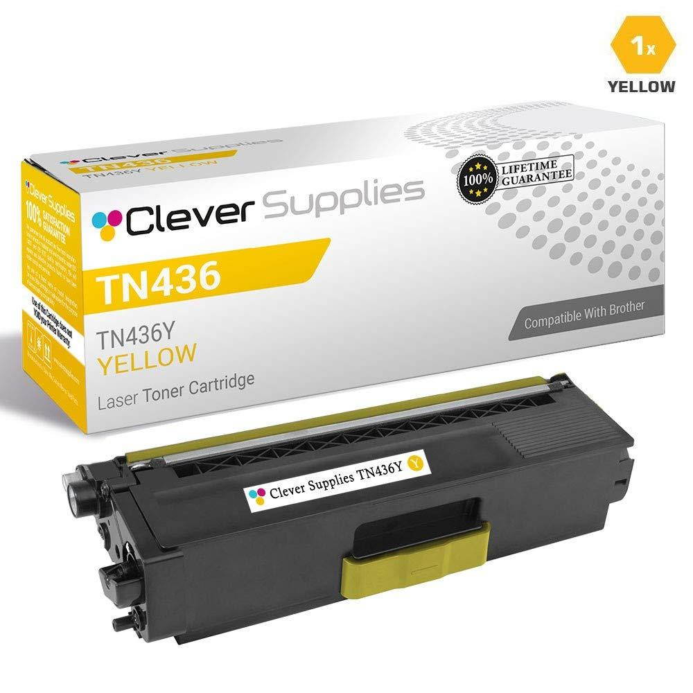 CS Compatible Brother TN436 TN-436 TN436BK TN436C TN436M TN436Y for HL-L8360CDW / L9310CDW MFC-L8900CDW / L9570CDW Toner Cartridges 4 Color Set