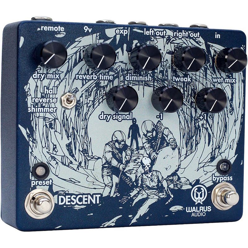 Walrus Audio Descent Reverb/Octave Machine
