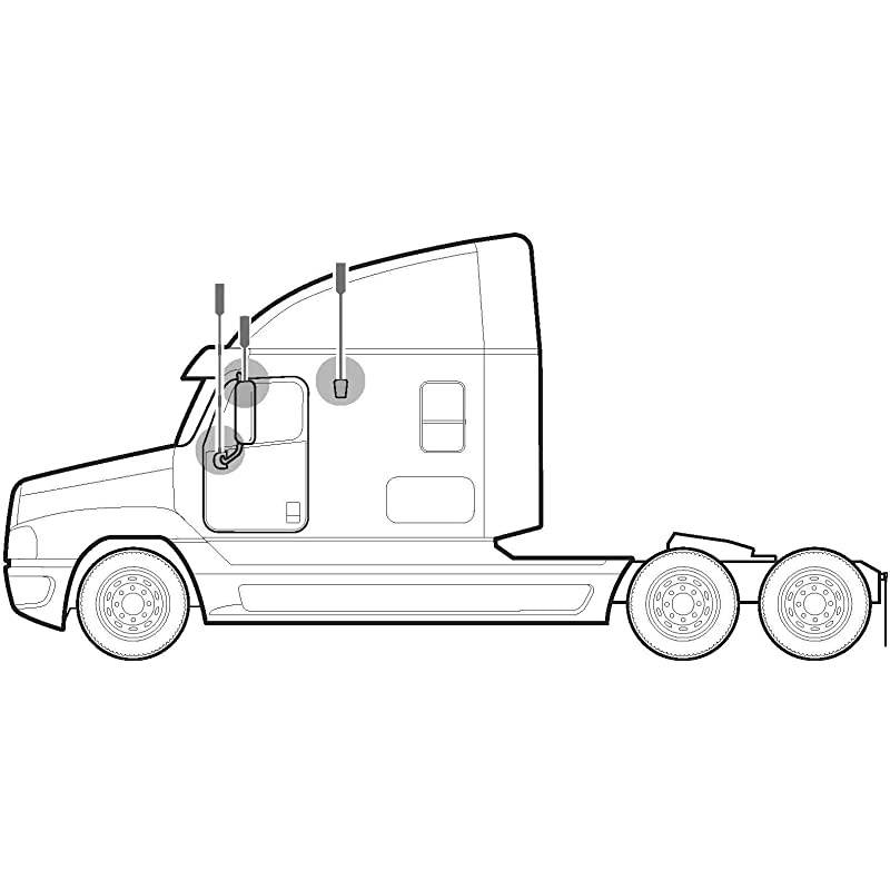 Wilson Electronics 17 32 45 4G Truck and RV SpringMount Antenna w 14 ft RG58 cable SMA Male Connector 304415