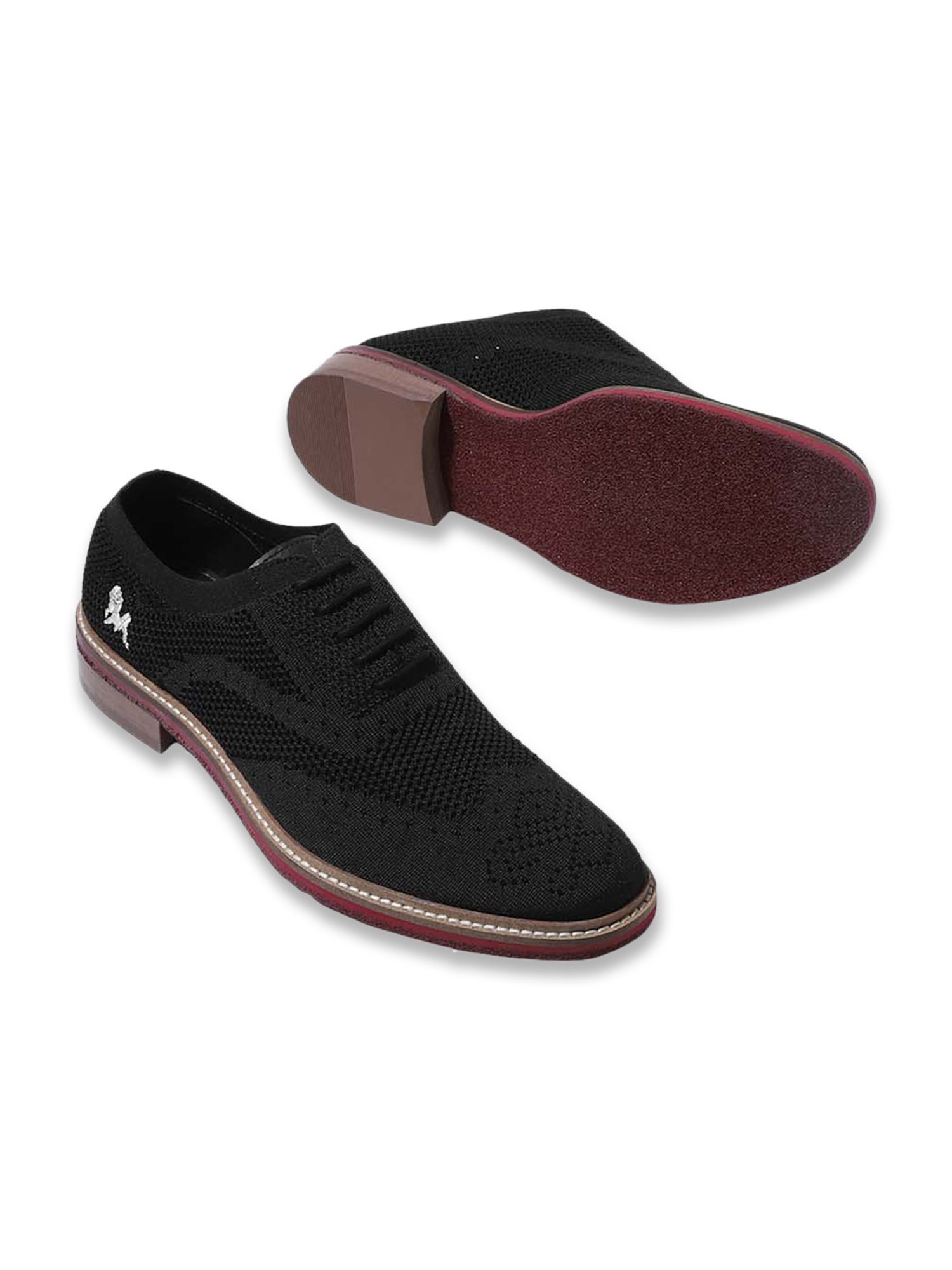 Neemans Men's Black Oxford Shoes