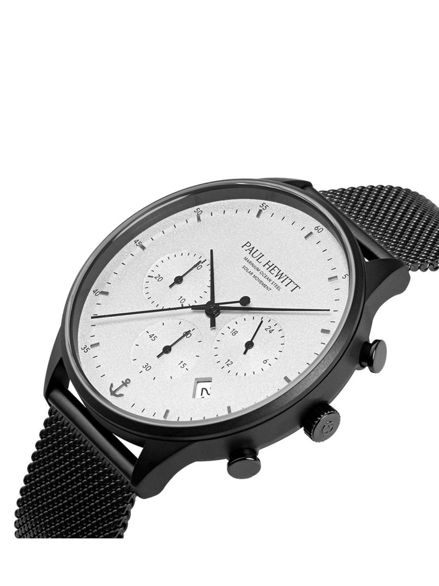 Paul Hewitt PH-W-0300 CHRONO Chronograph Solar Powered Watch for Men