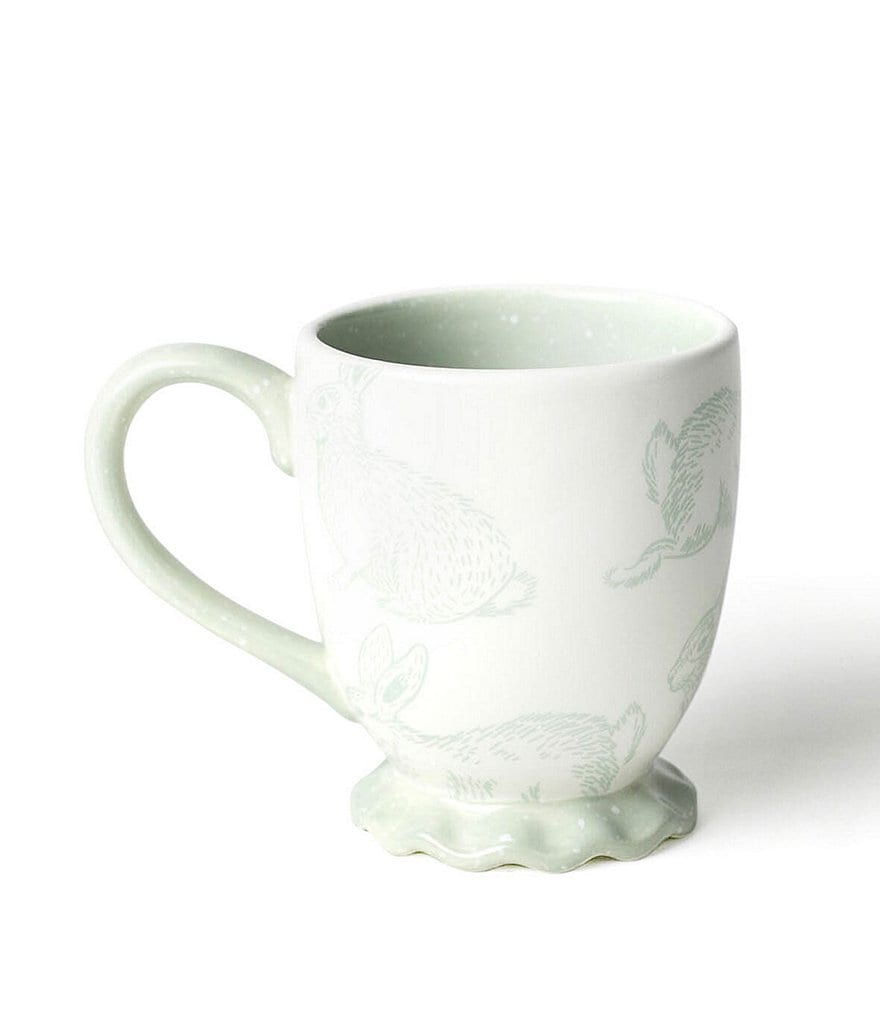 Coton Colors Speckled Rabbit Ruffle Mug