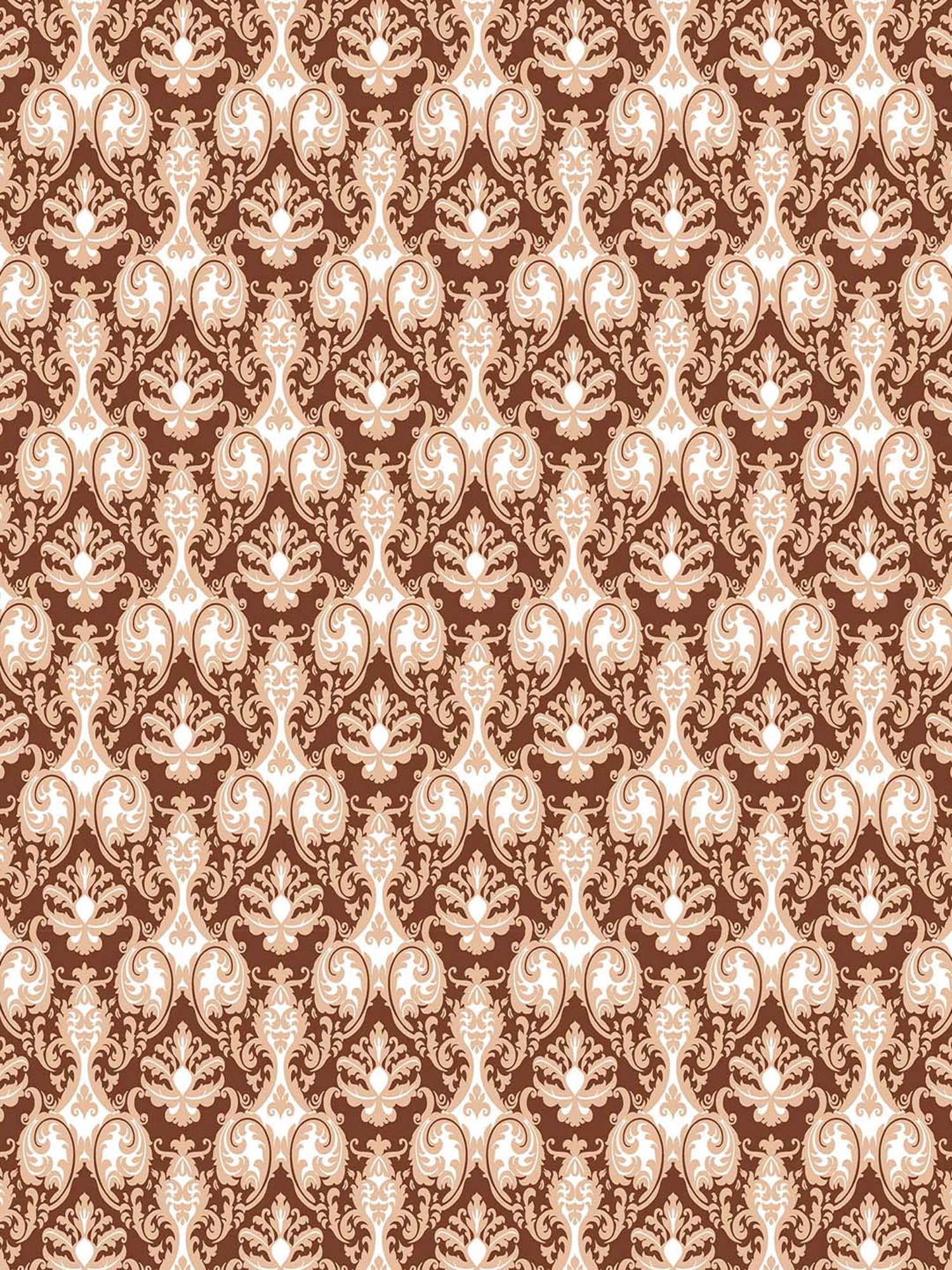 Spaces Atrium 144 TC Brown Bed Sheet Set