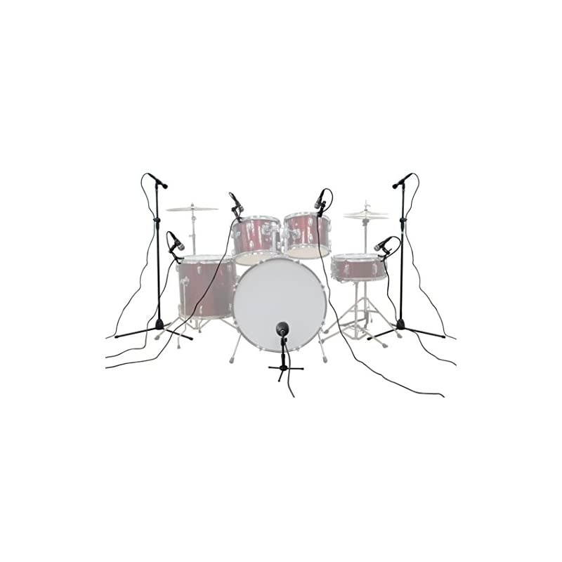 Microphone Kit for Drum and Other Musical Instruments A Whole Set Mic