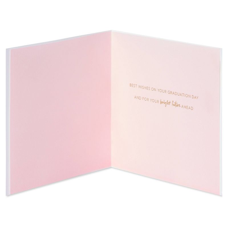 Graduation Greeting Card Floral Cap Diploma - PAPYRUS