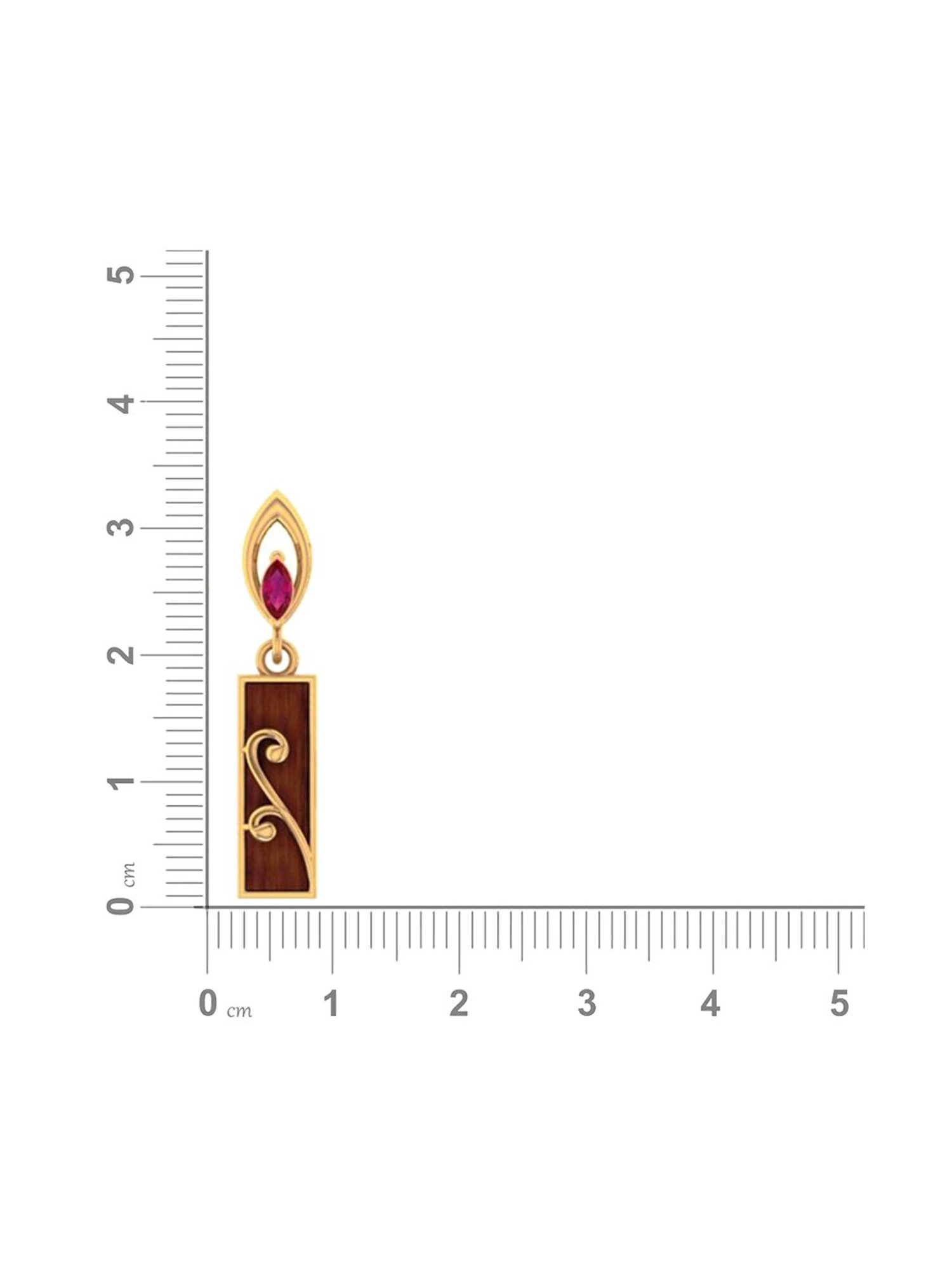 P.C. Chandra Jewellers 22k Gold Earrings for Women