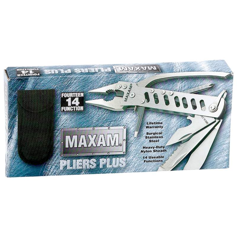 "Pliers Plus" 14-Function Tool by Maxam®