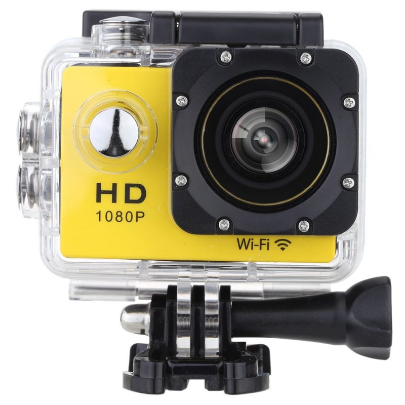 W8 1080P 30FPS 12MP Wifi Waterproof 30M Shockproof 170&deg; Wide Angle 1.5" Screen Outdoor Action Sports Camera Camcorder Digital Cam Video HD DV Car DVR