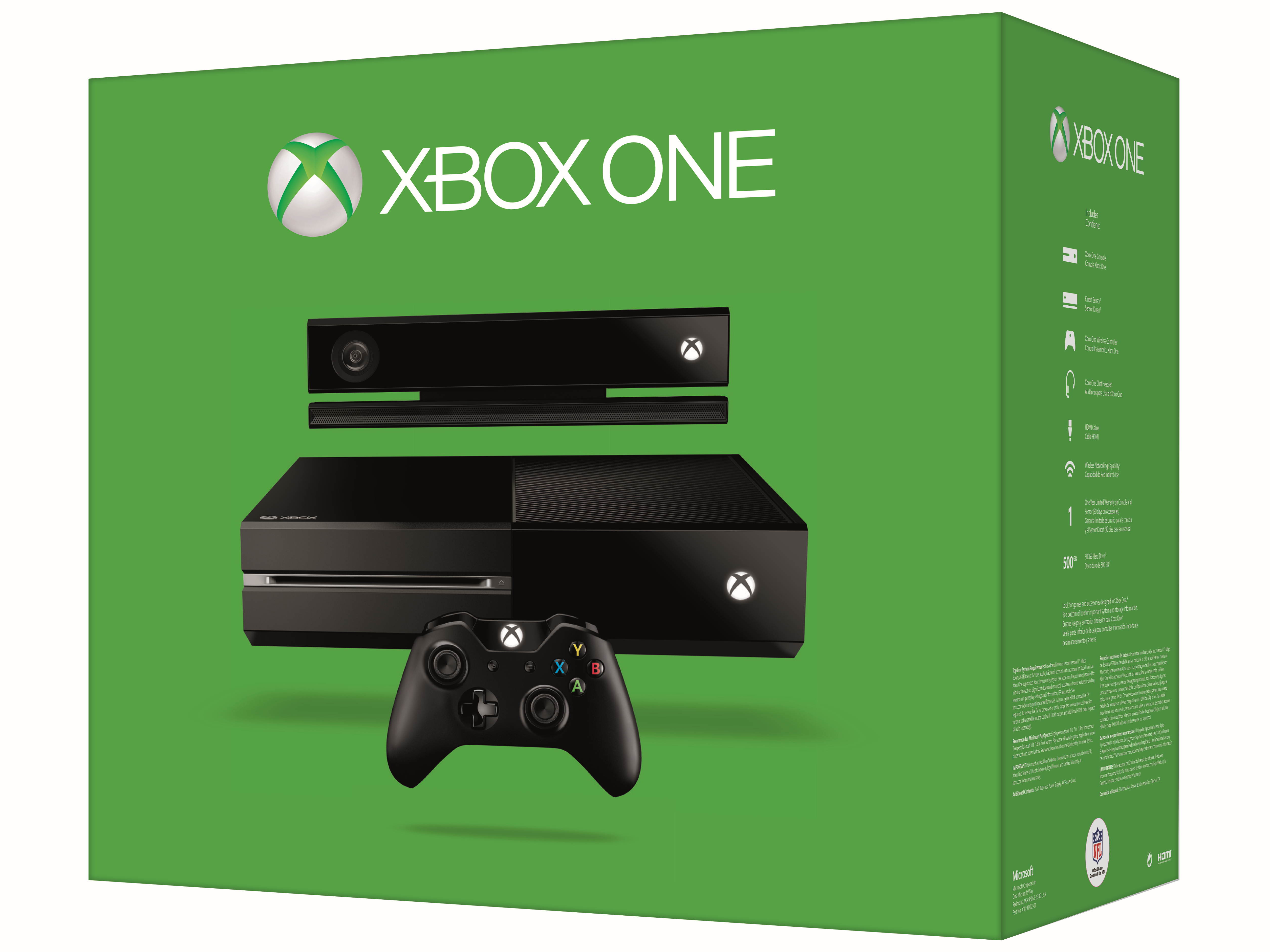 Xbox One 500GB Console with Kinect
