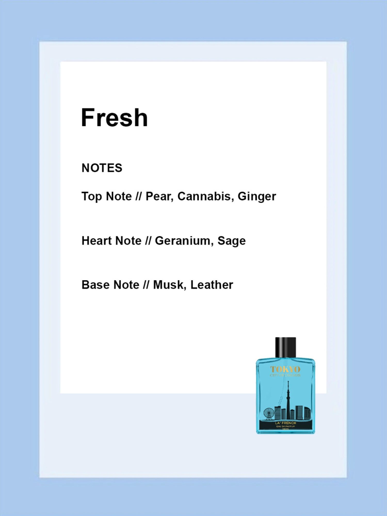 La'french Tokyo City of Dreams Eau de Parfum - 100 ml