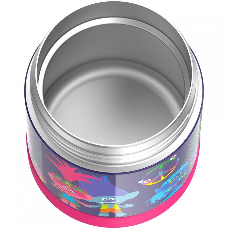 THERMOS FUNTAINER 10 Ounce Stainless Steel Kids Food Jar, Trolls