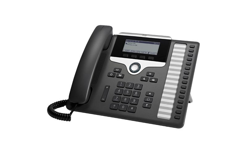 Cisco 7861 IP Phone - Wall Mountable - 16 x Total Line - VoIP - Caller ID - SpeakerphoneEnhanced User Connect License - 2 x Network (RJ-45)
