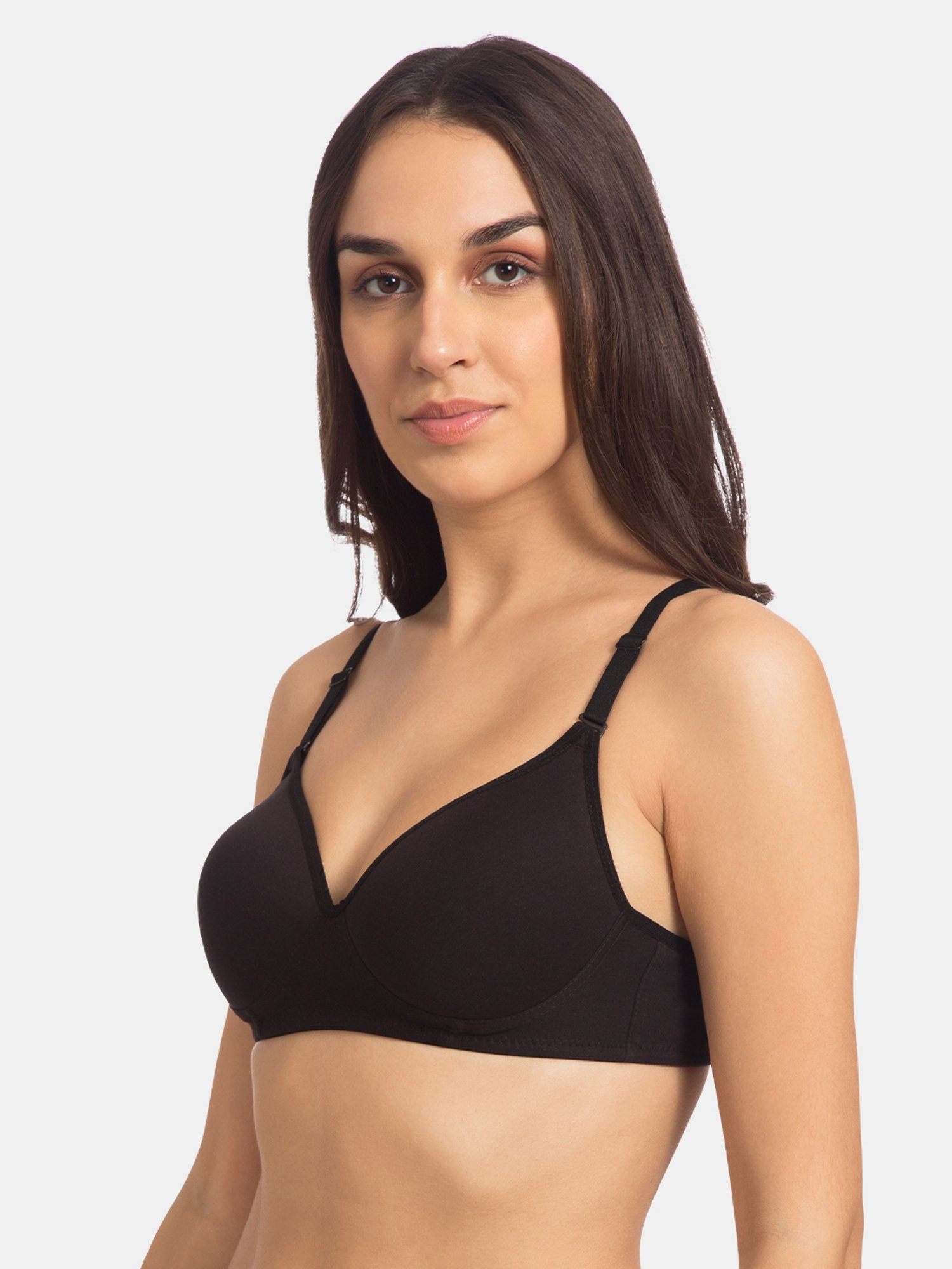 Tweens Black Non Wired Padded T-Shirt Bra