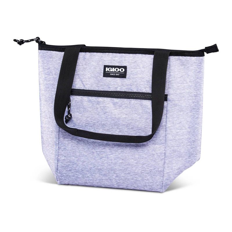 Igloo Active 12 Can Lunch Tote - Heather Gray/Black