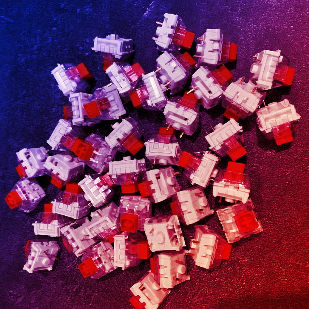 General Mechanical Keyboard Shaft Switch Replaceable Mechanical Keyboard Switch OUTMU Mechanical Black Switch 30PCS