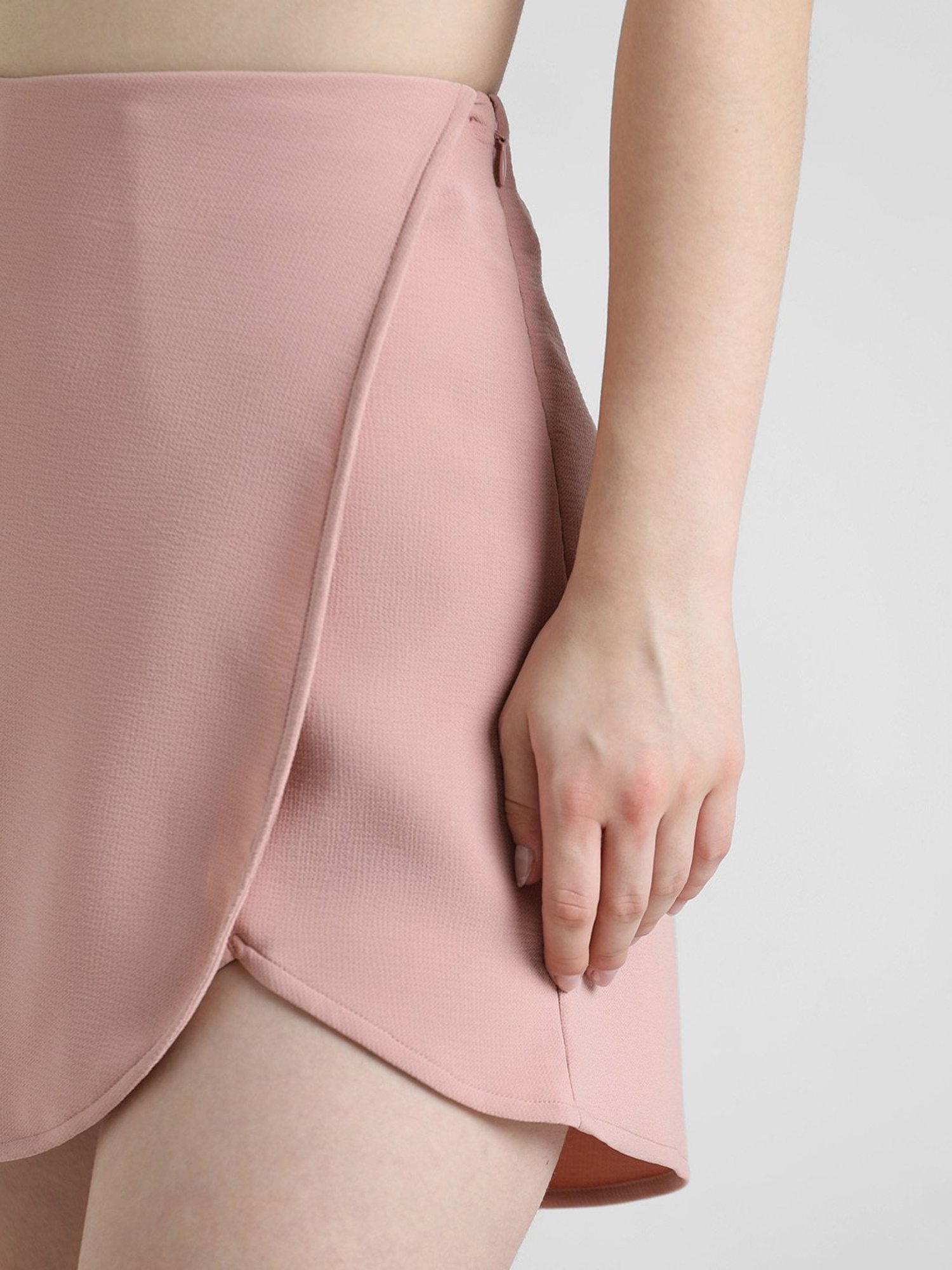 Only Peach Mini Skirt