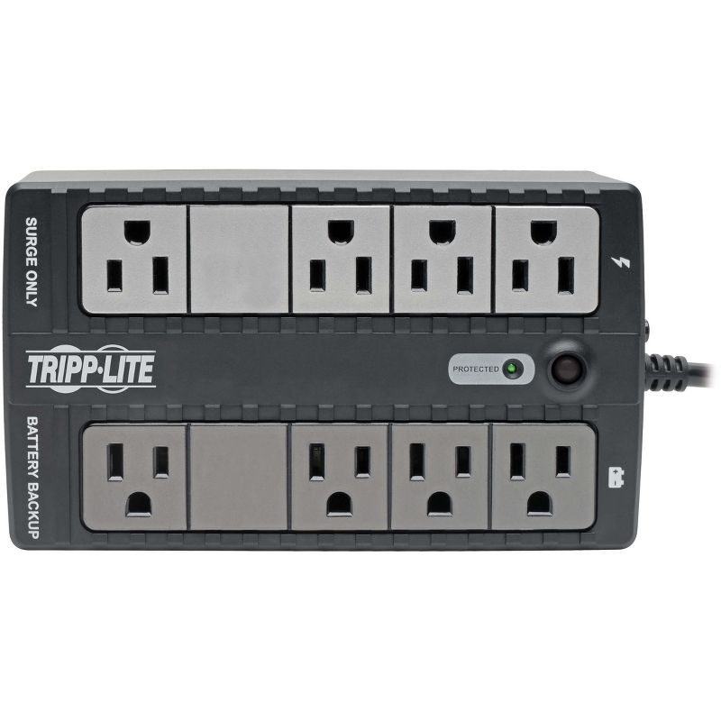 Tripp Lite UPS 550VA 300W Desktop Battery Back Up Compact 120V 50/60Hz DB9 RJ11 5-15P PC - 550VA/300W - 1.2 Minute Full Load