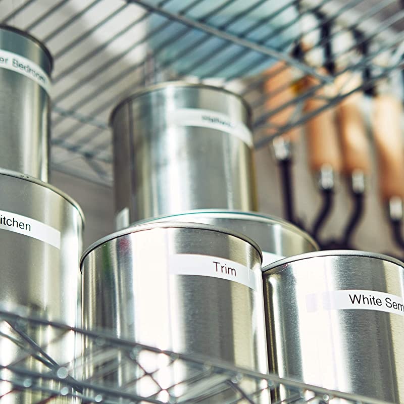 Genuine Ptouch TZE241 Tape 34 070 Standard Laminated Ptouch Tape Black on White Perfect for Indoor or Outdoor Use Water Resistant 262 Feet 8M SinglePack